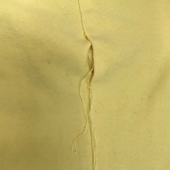 Y2K SIMPLY BASIC Girls L or Women's XXS/XS Cotton Bow Leg Pants Leggings FLAWS - Picture 10 of 12